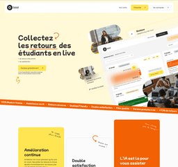 IZZZI — Plateforme de retours étudiants - aperçu 1